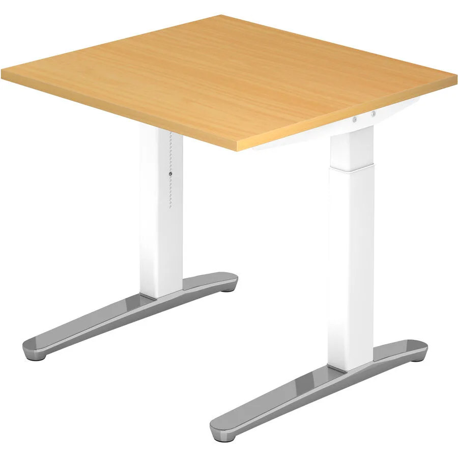 Schreibtisch Office buche Holzwerkstoff B 80 T 80 cm