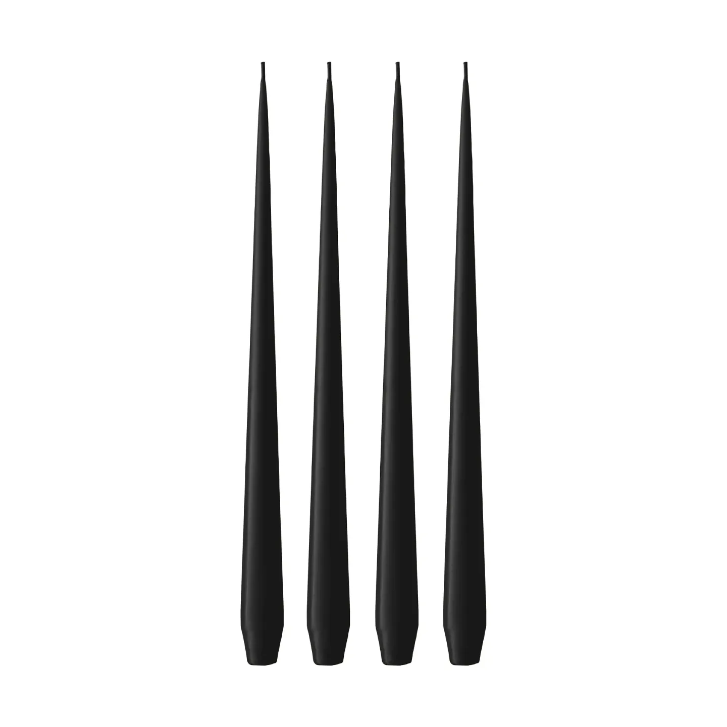 ester & erik ester & erik Kerze 4er Pack matt Velvet matt black 95, 32 cm