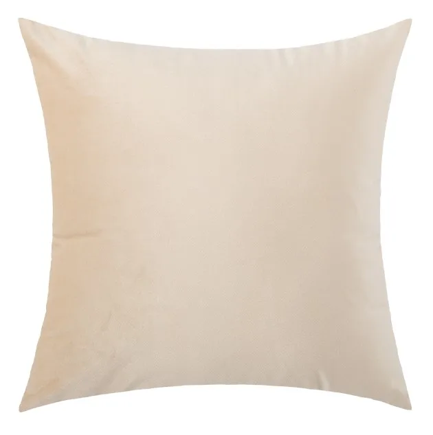 Putetrekk - Nordic Velvet (offwhite) (Size: 45 x 45 cm)