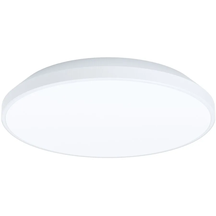 Eglo Deckenlampe Crespillo Weiss Stahl/Kunststoff 0 cm 0 cm - LED - Lichtfarbe: Helles Neutralweiss - Material: Kunststoff/Stahl - Deckenlampe- LED
