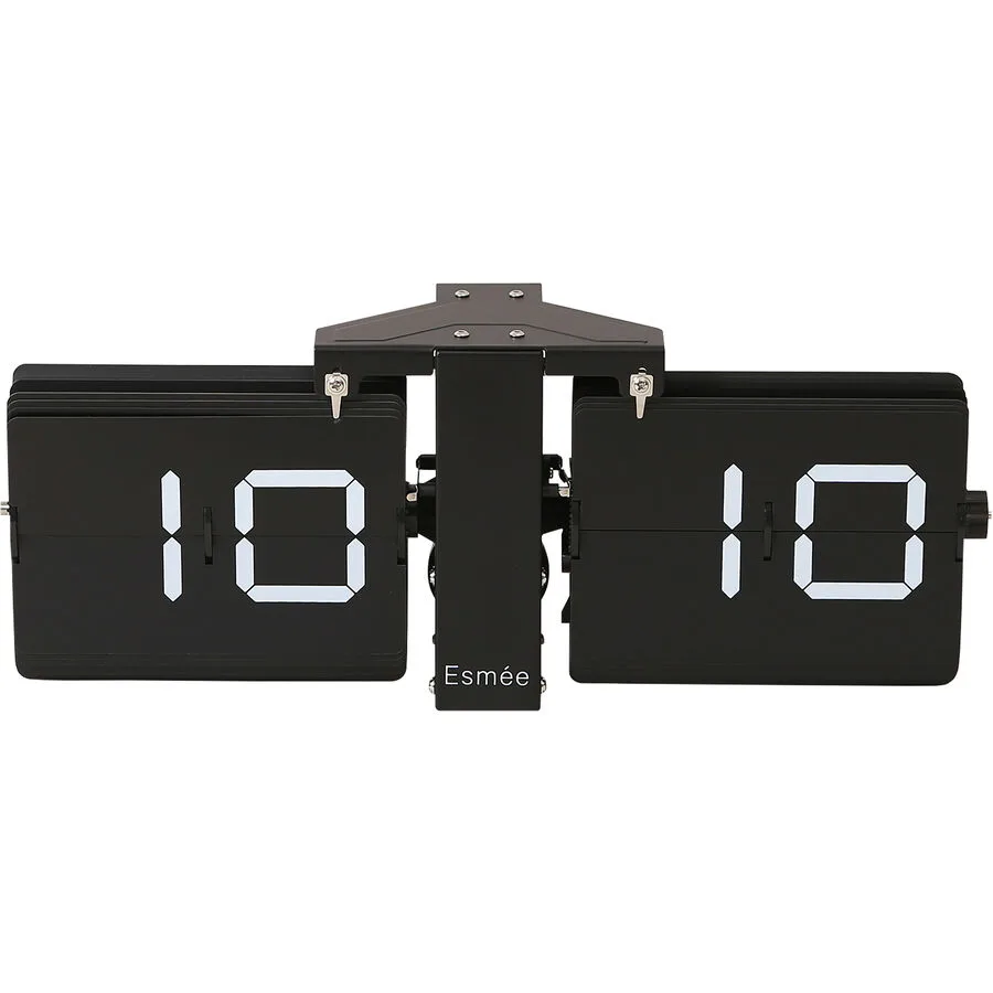 Esmée Uhr Office Schwarz Kunststoff/Metall