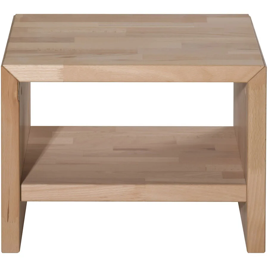 Nachttisch Pales natur Kernbuche B 42 H 32 cm