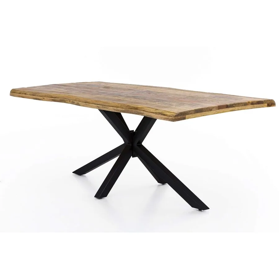 Esstisch Stella natur Mango Massivholz B 200 T 100 cm