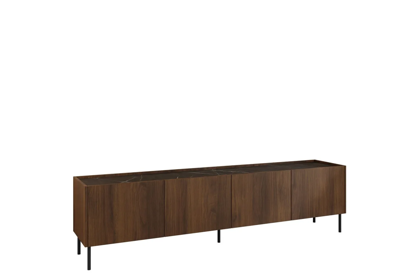 Akihito Tv-bänk 200 cm - Brun