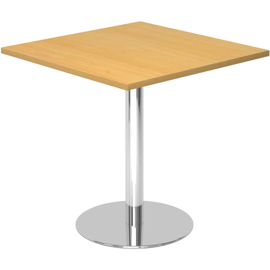 Besprechungstisch Office Buche Dekor Holzwerkstoff B 80 T 80 cm