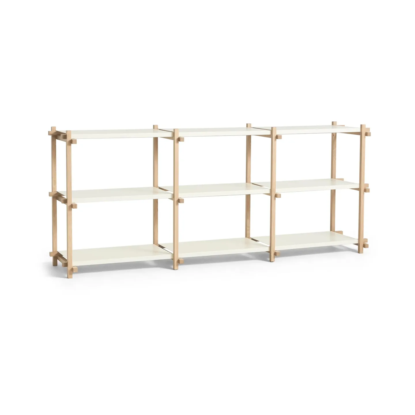 HAY Woody Wandregal Oak-almond white, low