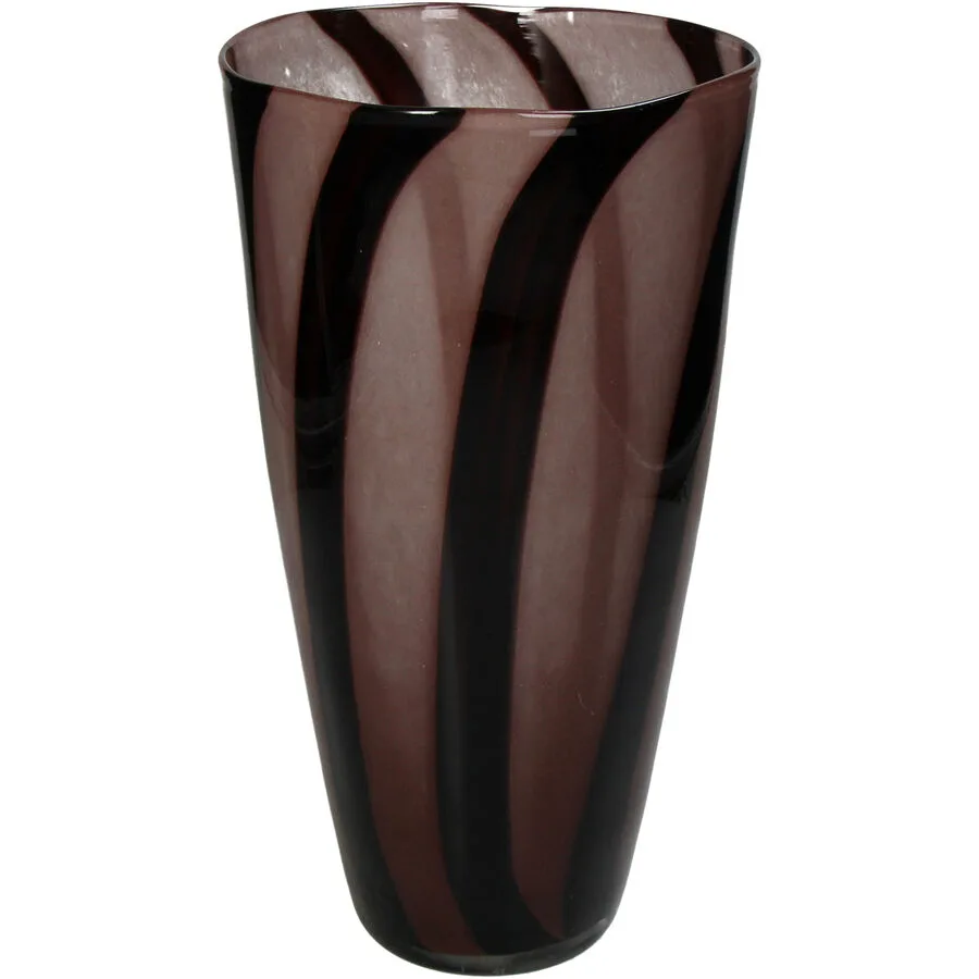 Vase Myko Braun Glas 30.5 cm