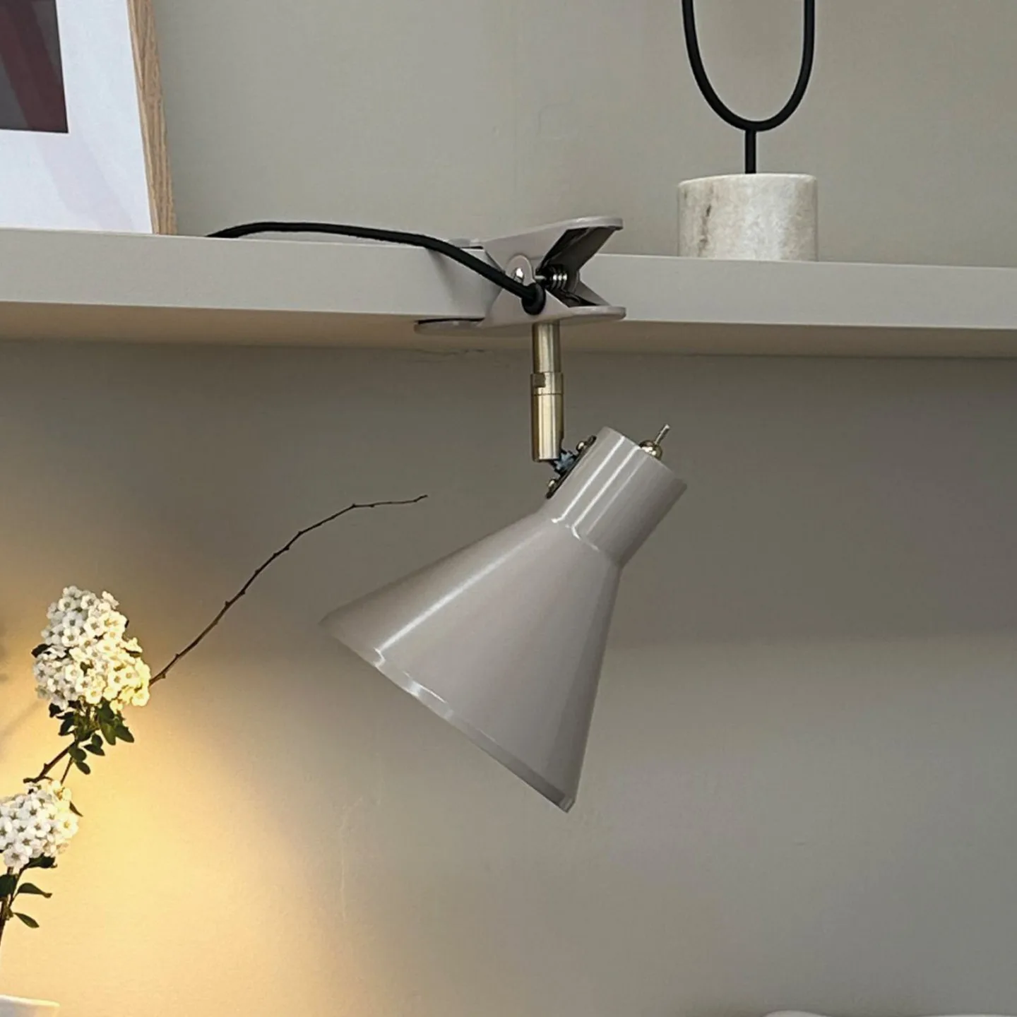 Sleep Klemmleuchte Brown - Dyberg Larsen - Wohnzimmer - Design - Metall - Einflammig
