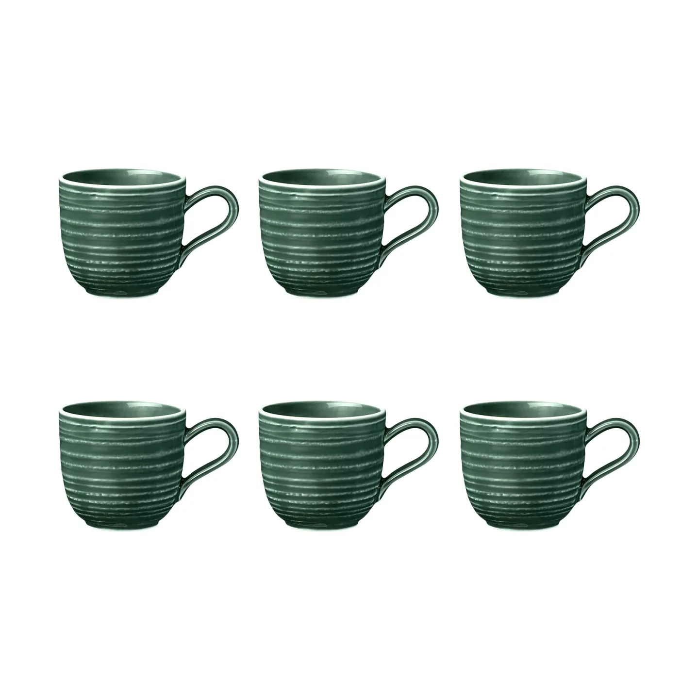 Seltmann Weiden Terra Espressotasse 9 cl 6er Pack Moss Green