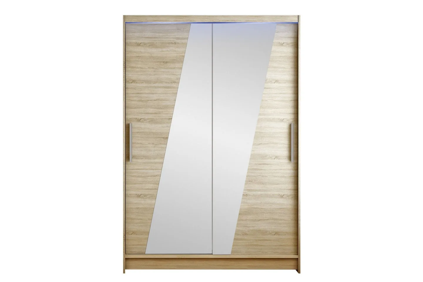 Estella Garderob med Spegel 120x200 cm - Beige
