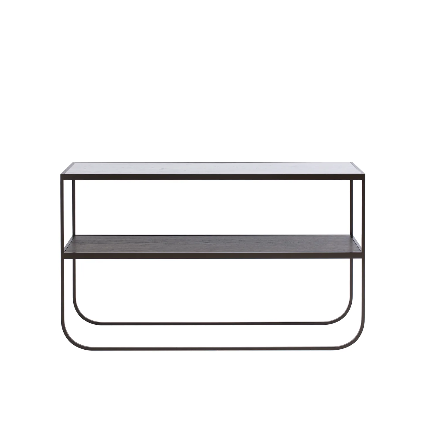 Asplund - Tati Console 120 - Bronze / Cararra Mable - Avlastningsbord - Broberg & Ridderstråle - Brun - Metall/Sten