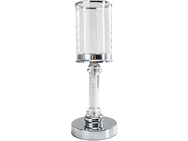 Kerzenleuchter PEYTON 13 cm x 42.3 cm Glas durchsichtig