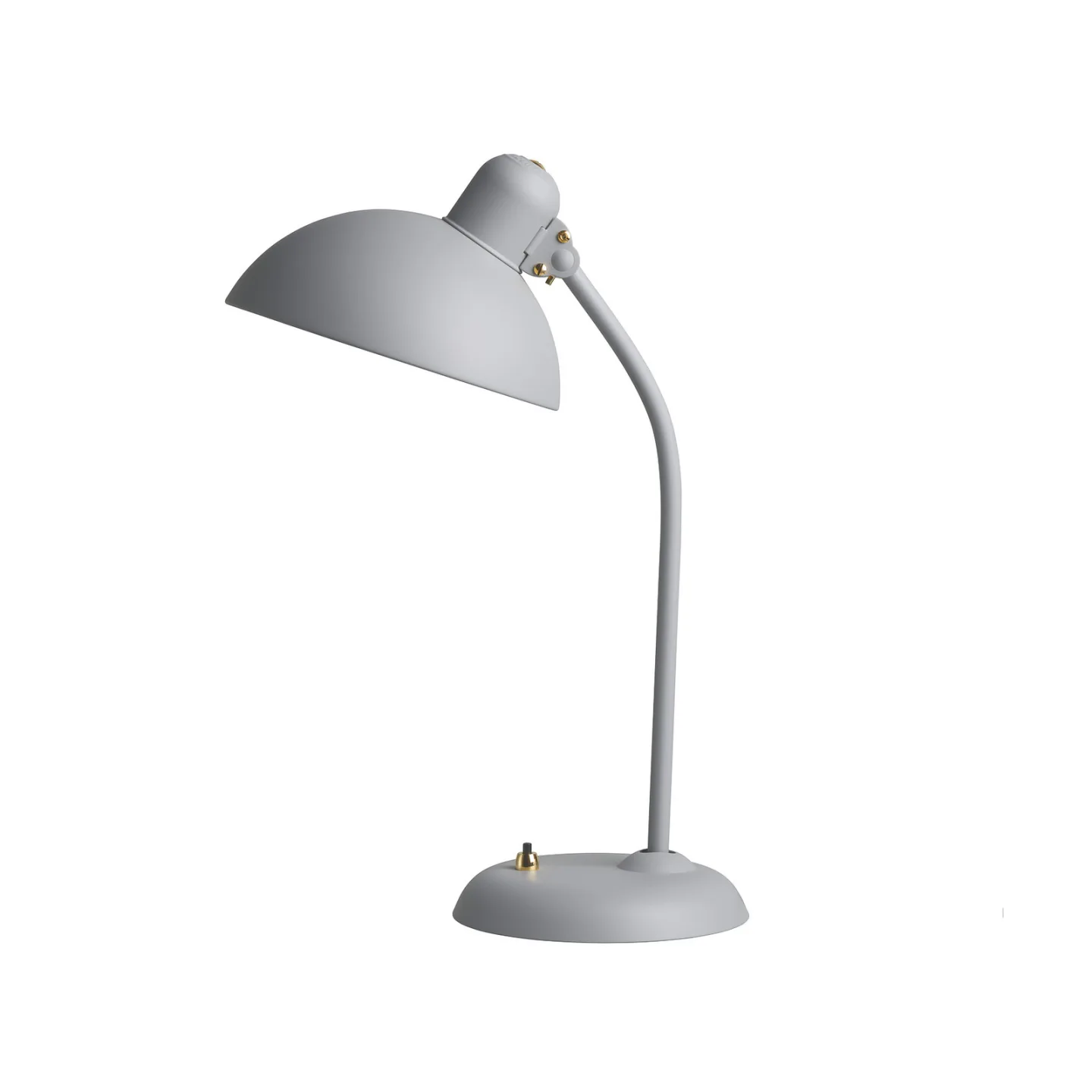 Kaiser idell 6556-T bordlampe, grå, 47 cm - Fritz Hansen - Stue - Design - Metal - Med én lyskilde