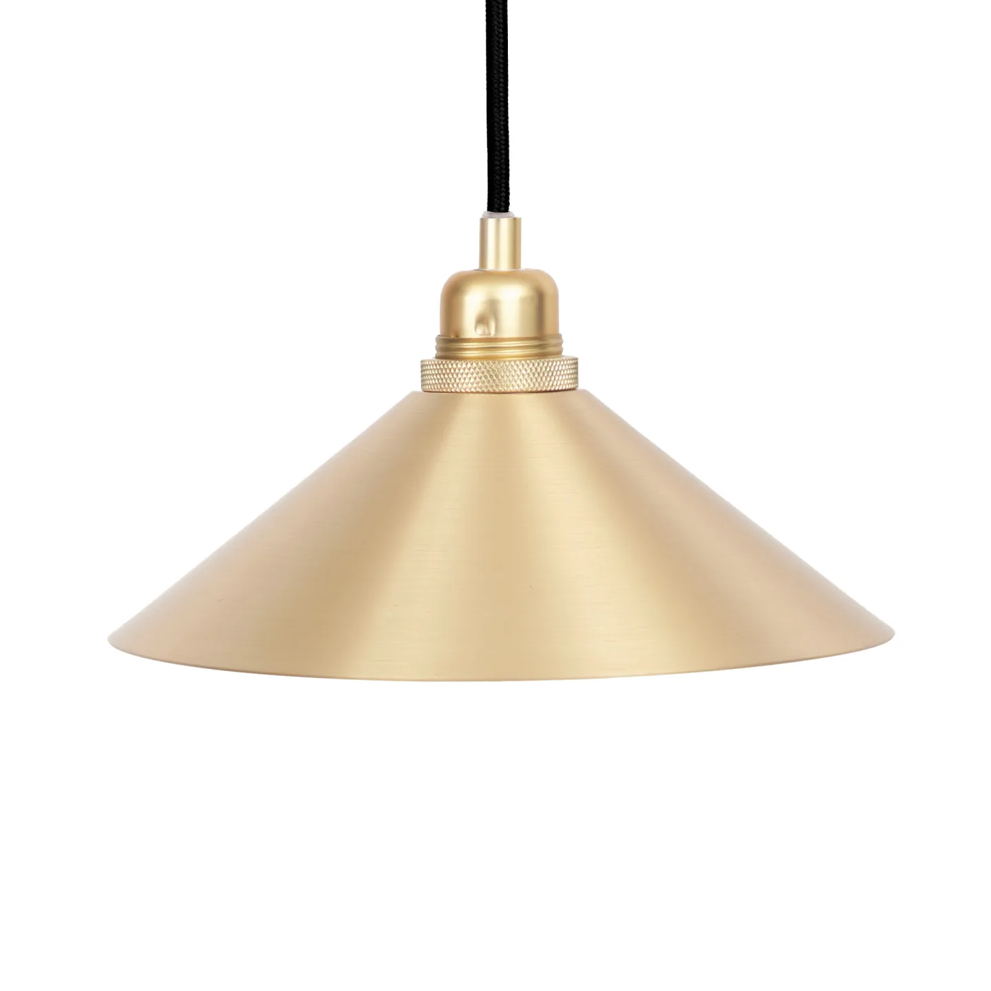 Frama - Cone Shade – Brass – Small - Pendellampor - Guld - Metall