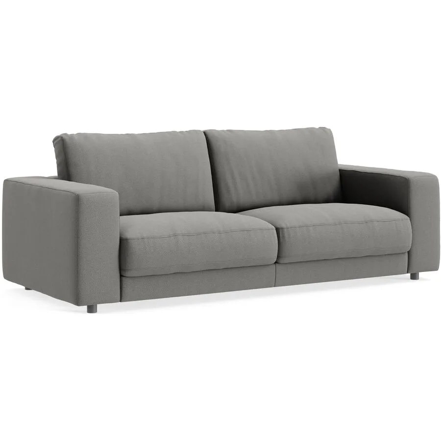 Sofa Ava Bezug: 100% Polyester brown B 230 T 107 cm - Möbel Konfigurator: Traummöbel individuell zusammenstellen