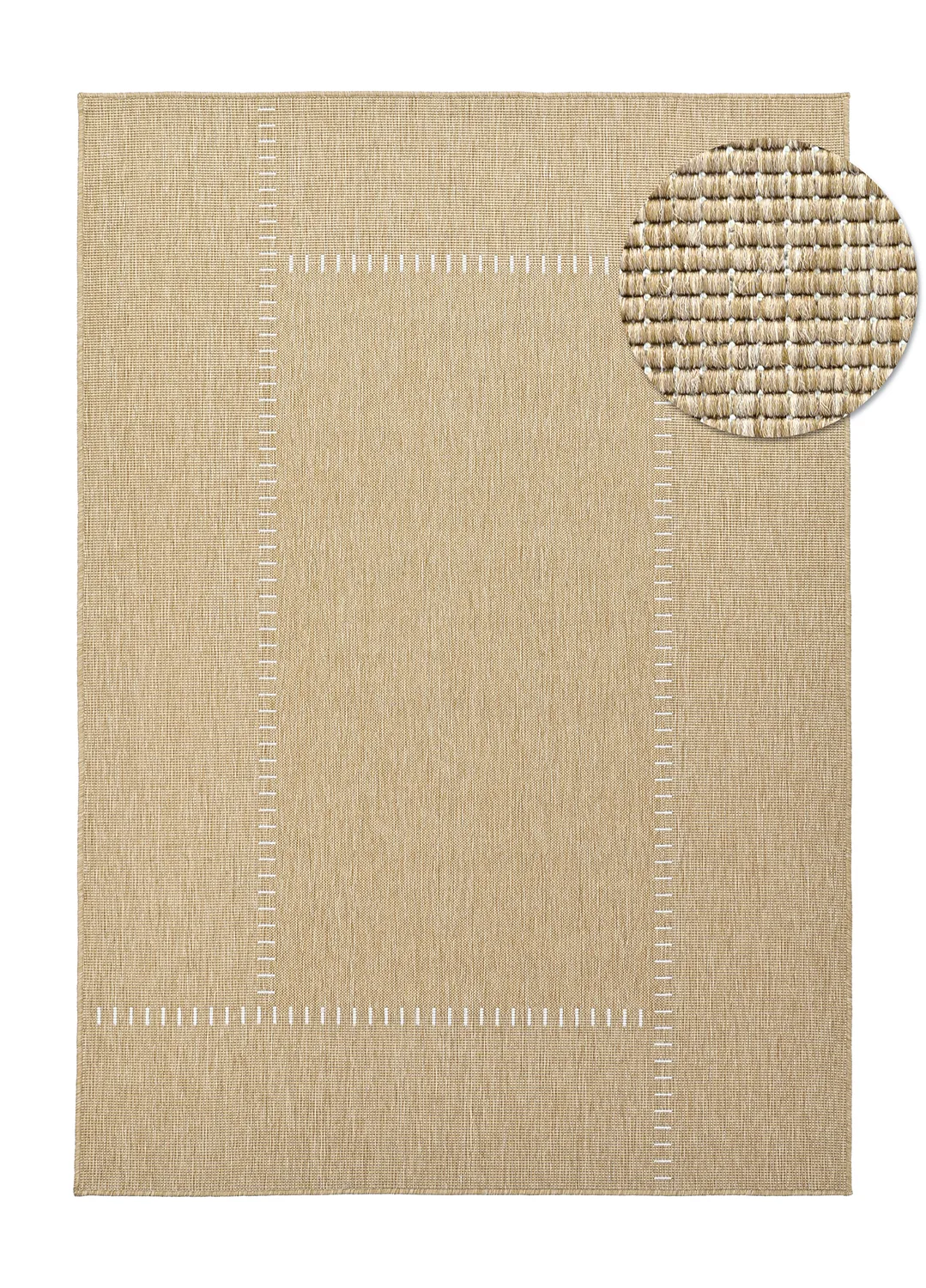 Innendørs/Utendørs tepper - Rhea (natur) (Størrelse: 200 x 290 cm)