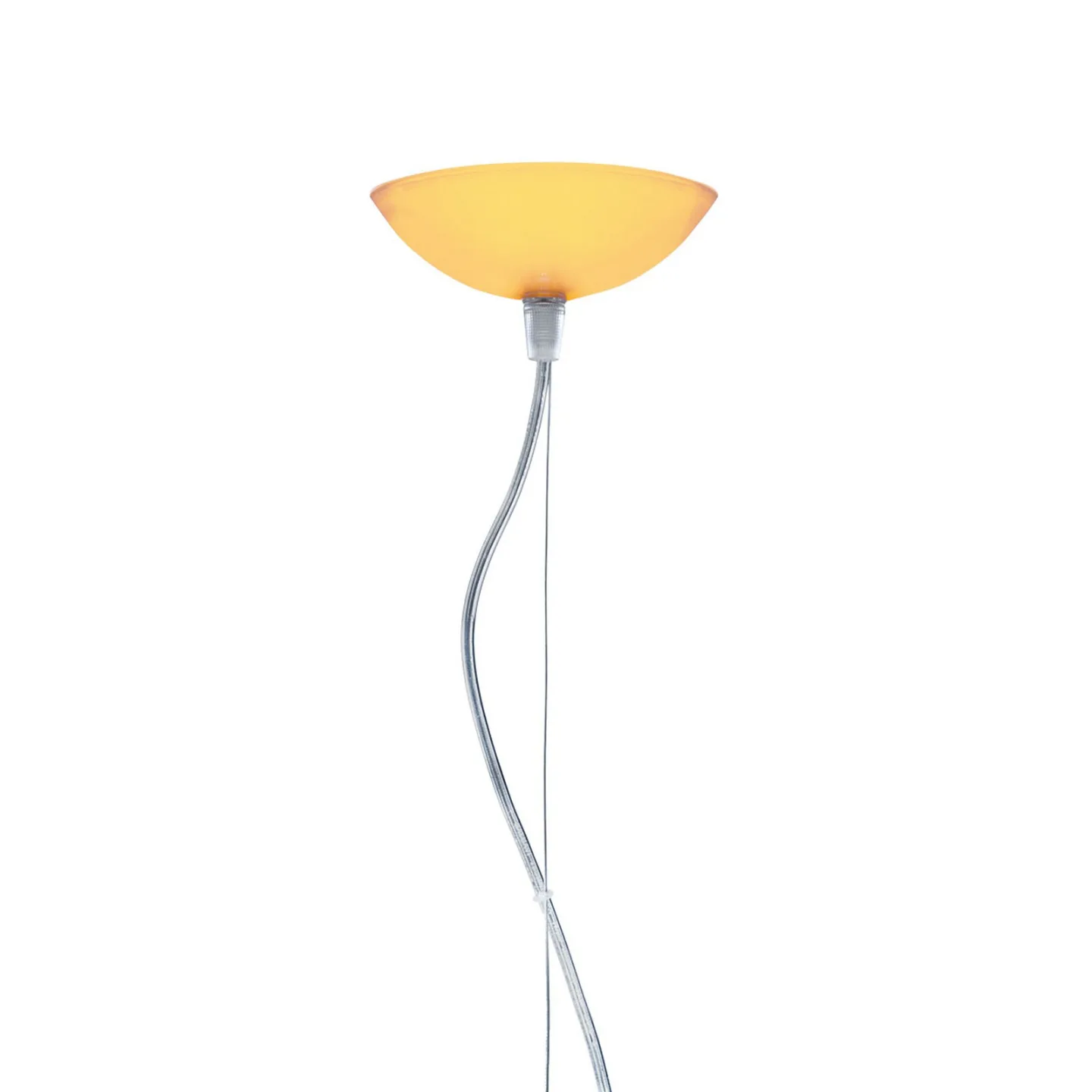 FL/Y Pendel Amber - Kartell - Stue - Design - Plastik - Med én lyskilde