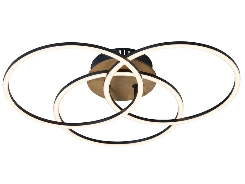 Deckenlampe LED LAYLA 60cm 40W holz