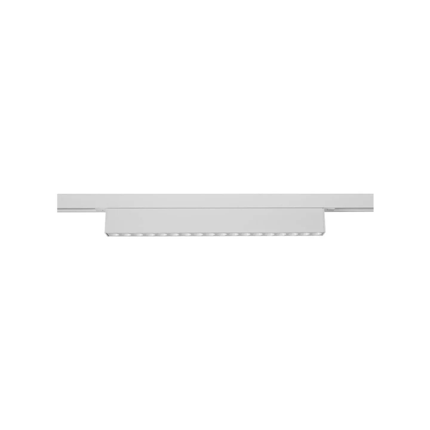 Designline Linear LED-Spot L33 3000K weiß, Loch - Antidark - Wohnzimmer - Aluminium