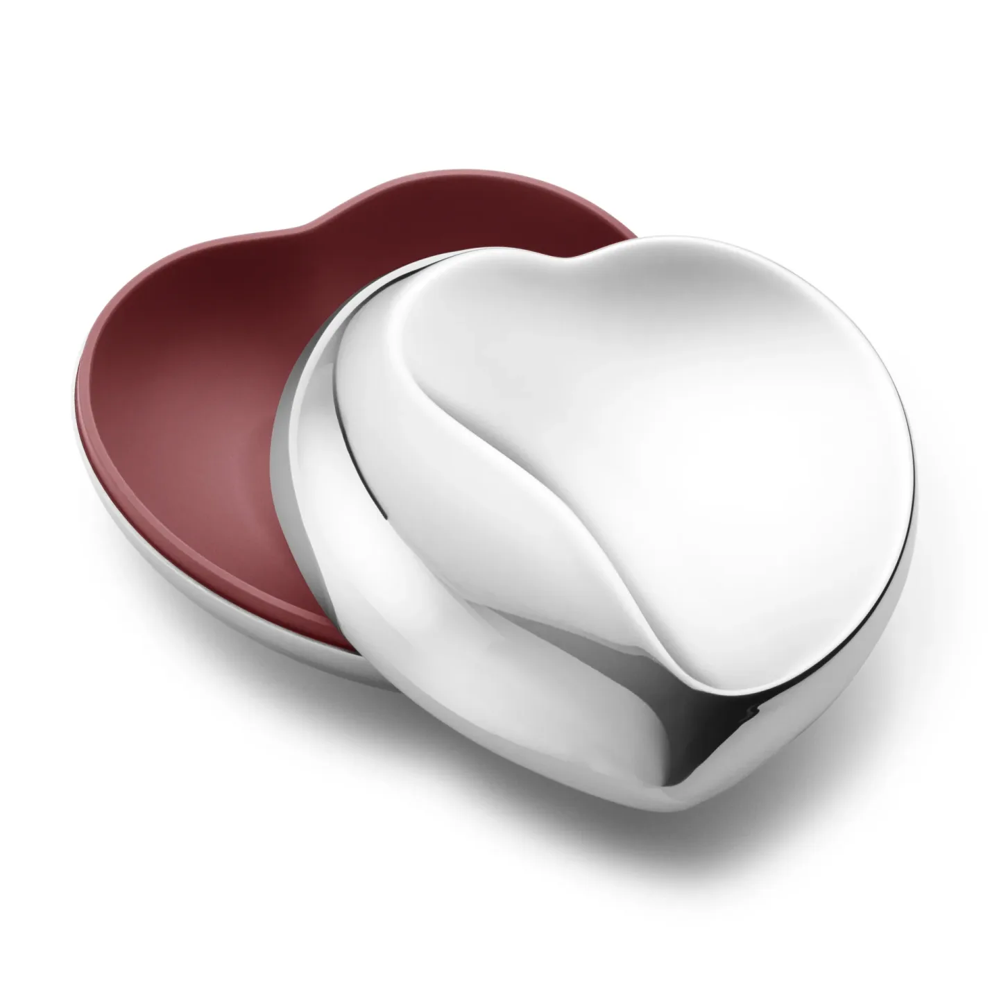 Georg Jensen Heart Box Schmuckkästchen Groß 12 x 13cm