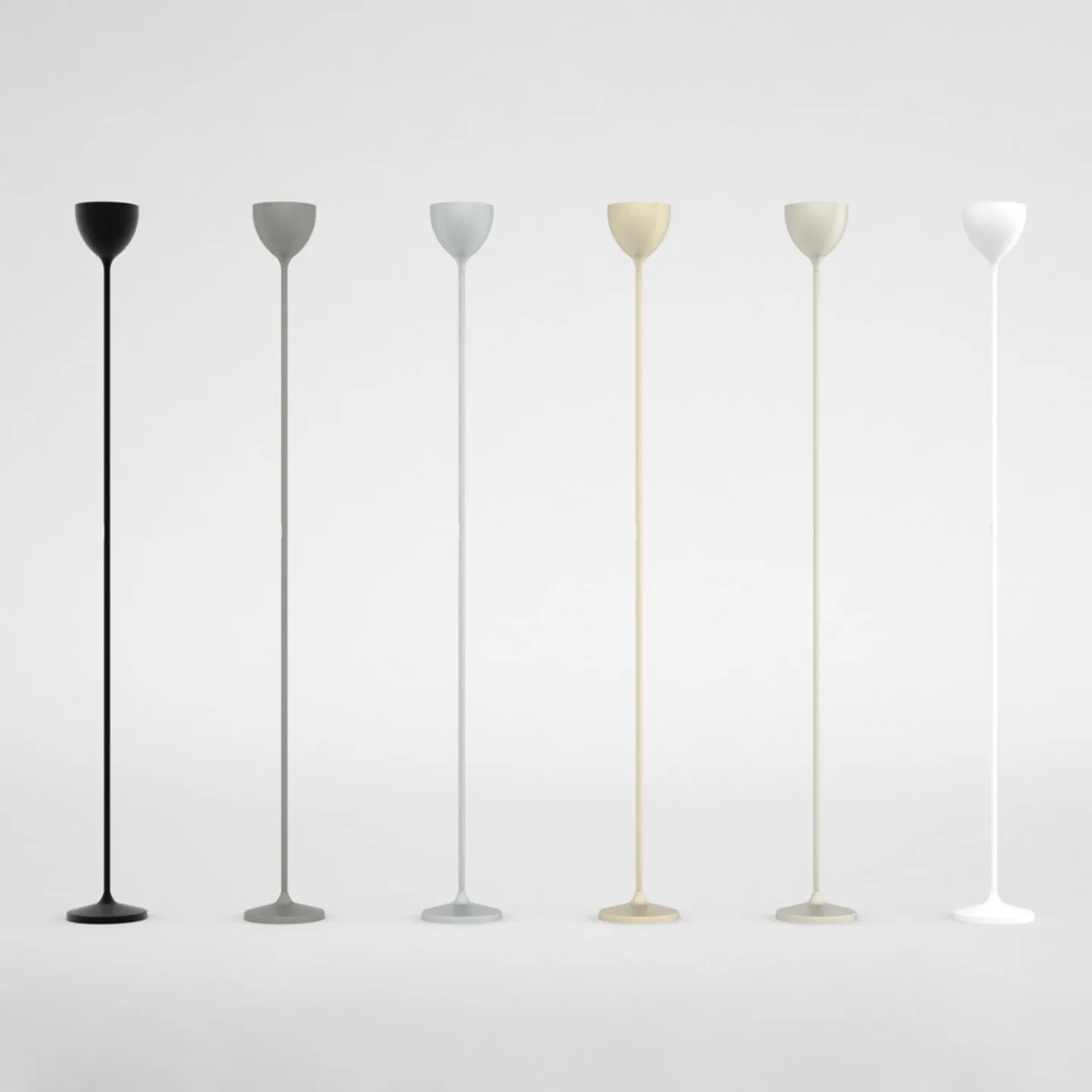Drink F1 Gulvlampe LED 2 Alu - Rotaliana - Stue - Design - Metal - Med én lyskilde