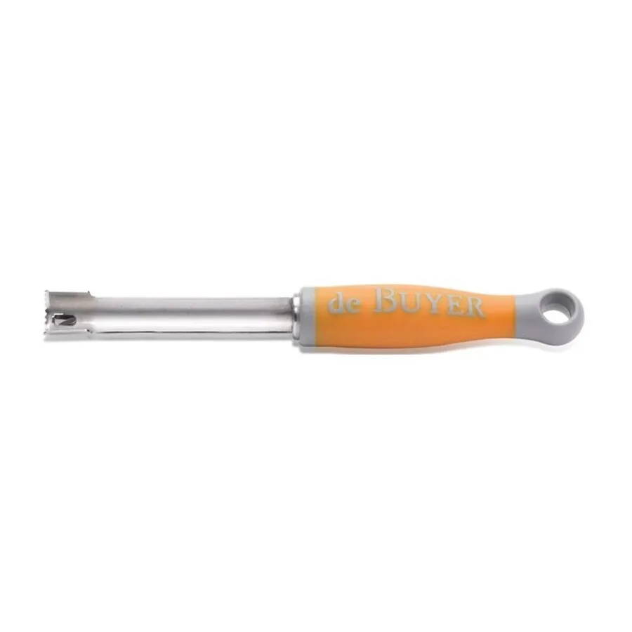 Entkerner de Buyer Orange Edelstahl/Kunststoff 19.7 cm