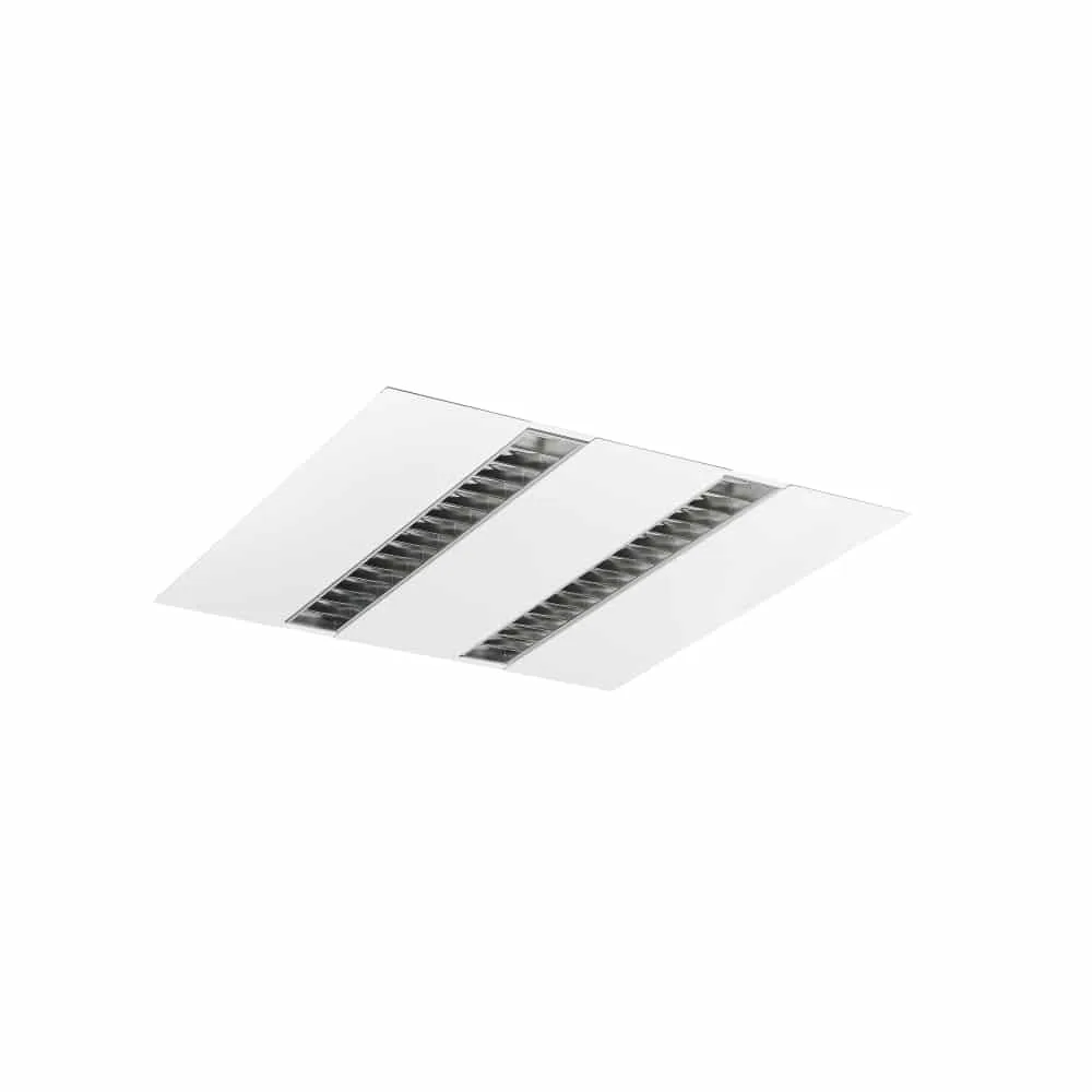 Sylvania Rana LED Recessed 625 LO 4000K Louvre+Prismatic SSC Vit G2