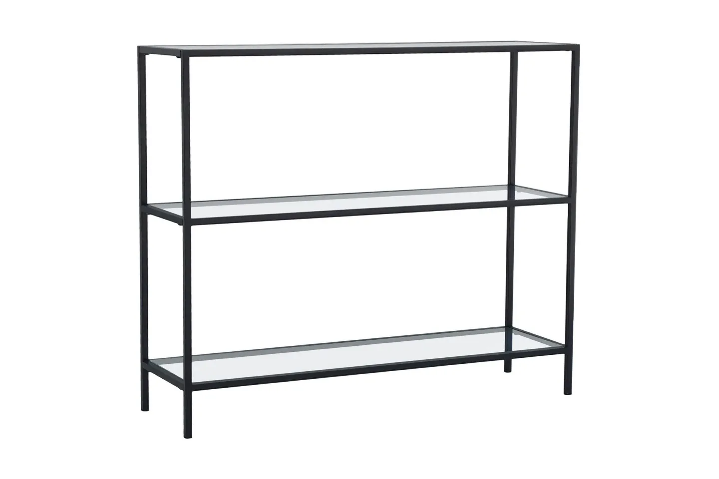 Lychester Avlastningsbord 100 cm - Svart