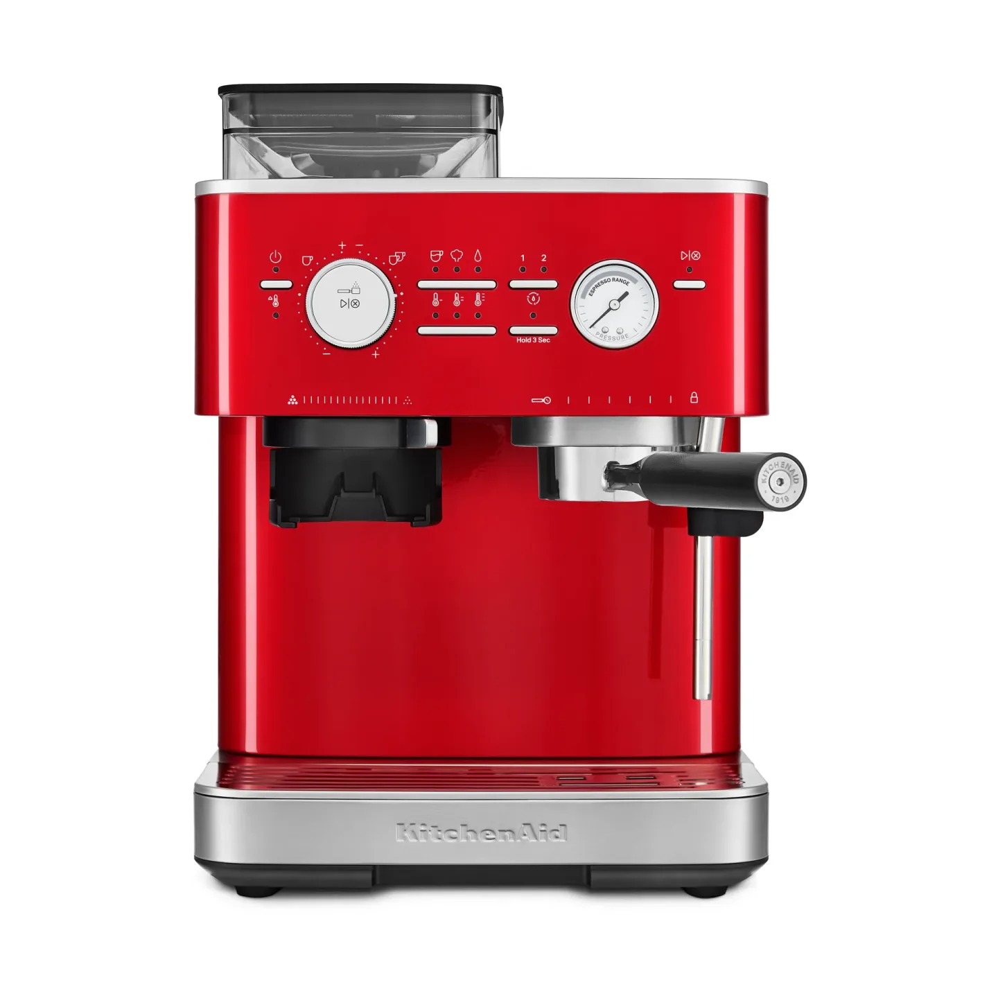 KitchenAid KitchenAid halvautomatisk espressomaskin med kvarn Candy apple