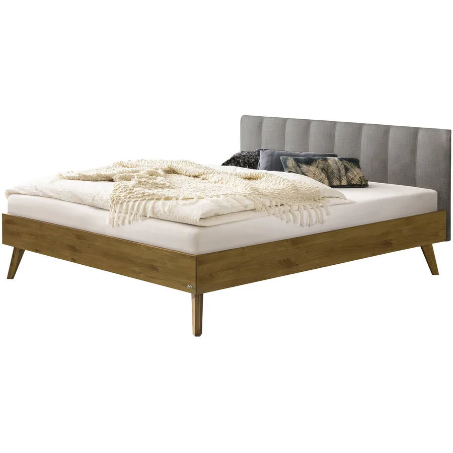 Hasena Bett Sassari Wildeiche Eiche massiv Massivholz 180 x 200 cm