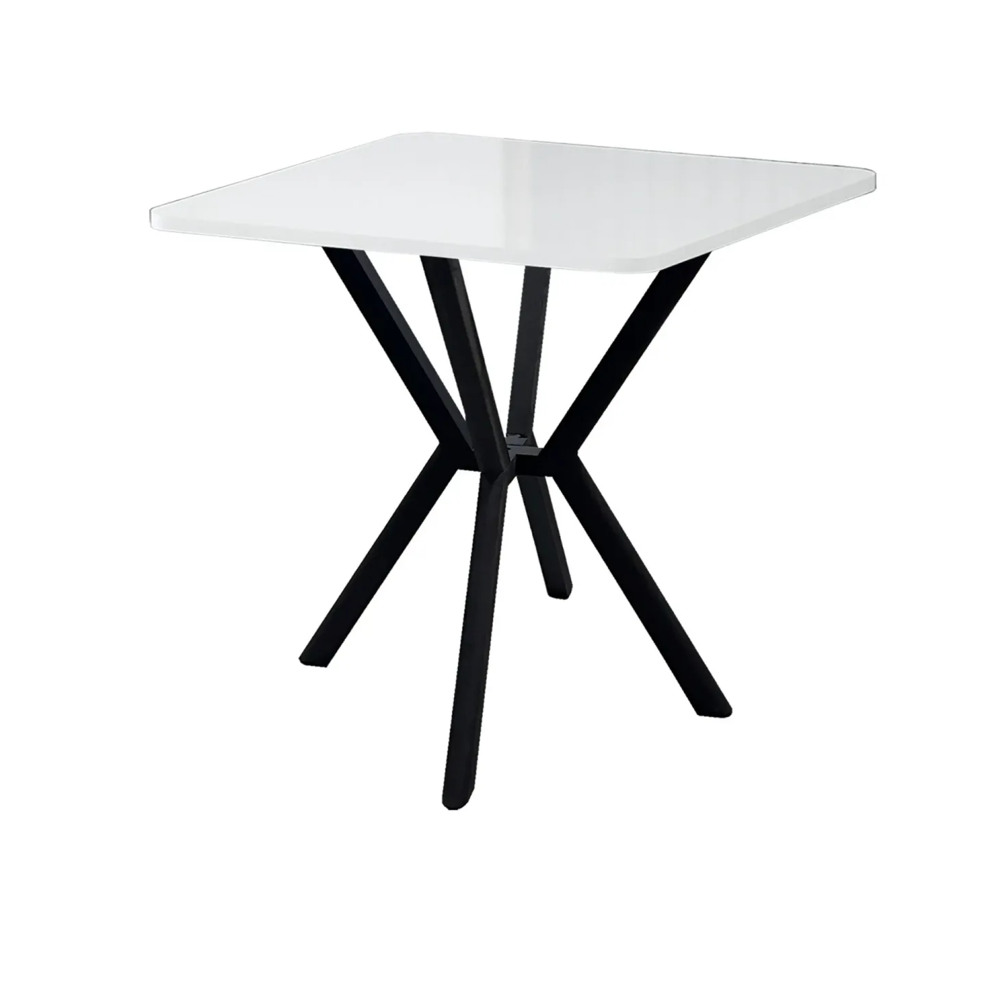 Krylor Matbord 70 cm Kvadratisk - Vit