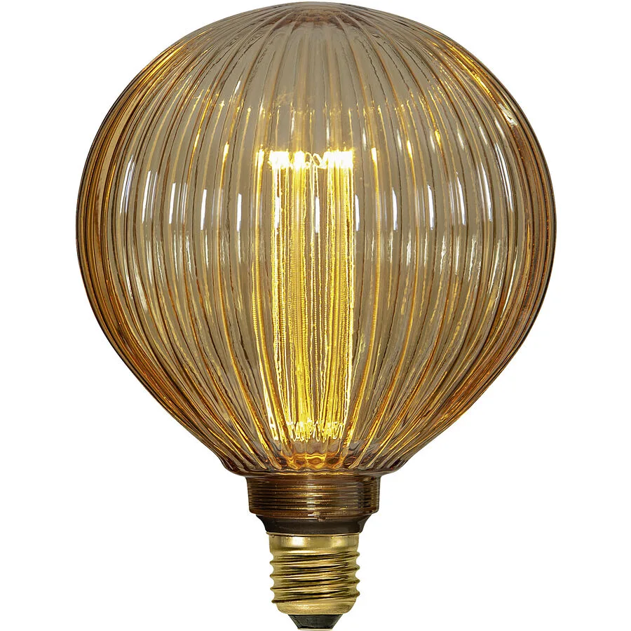 Bulbs Leuchtmittel Bulb Glas E27 1 W - Farbe: Bernstein - LED - Lichtfarbe: Kerzenlicht - LED Leuchtmittel