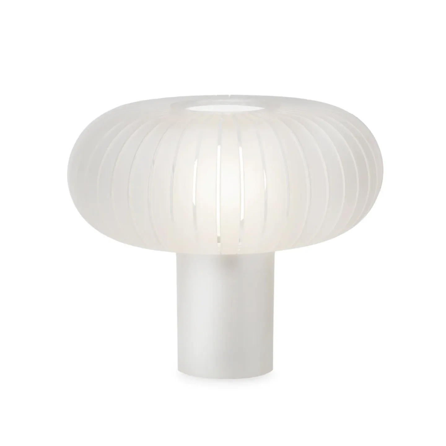 Bordlampe Teresa Frozen, isfarget, dimbar, E27 - Kartell - Stue - Design - Plast - Sopp