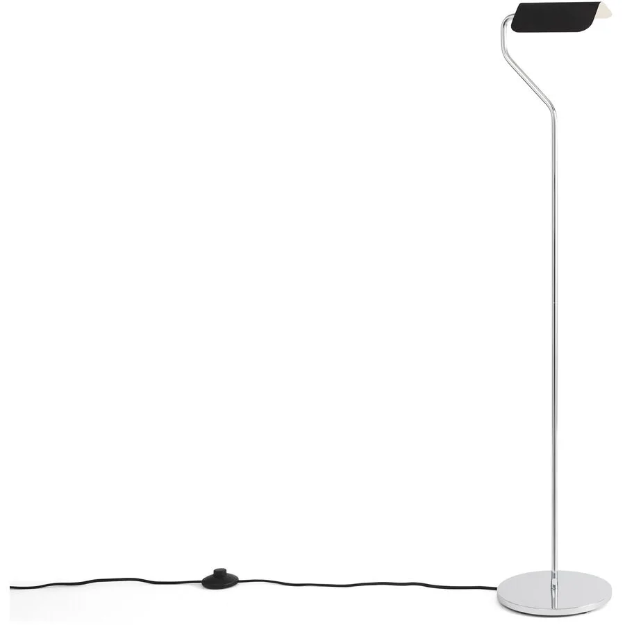 Designer-Stehlampe HAY Apex E14 schwarz H 110 cm