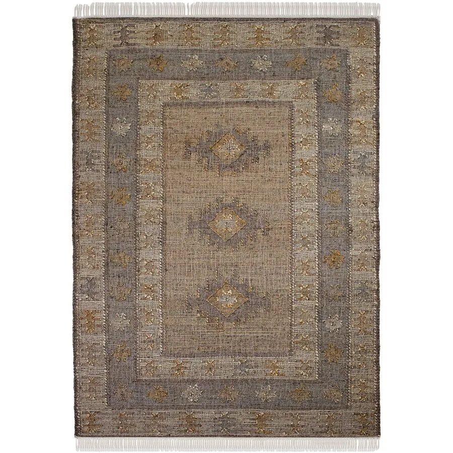 Teppich Avelia Natur Jute/Baumwolle 200 x 290 cm