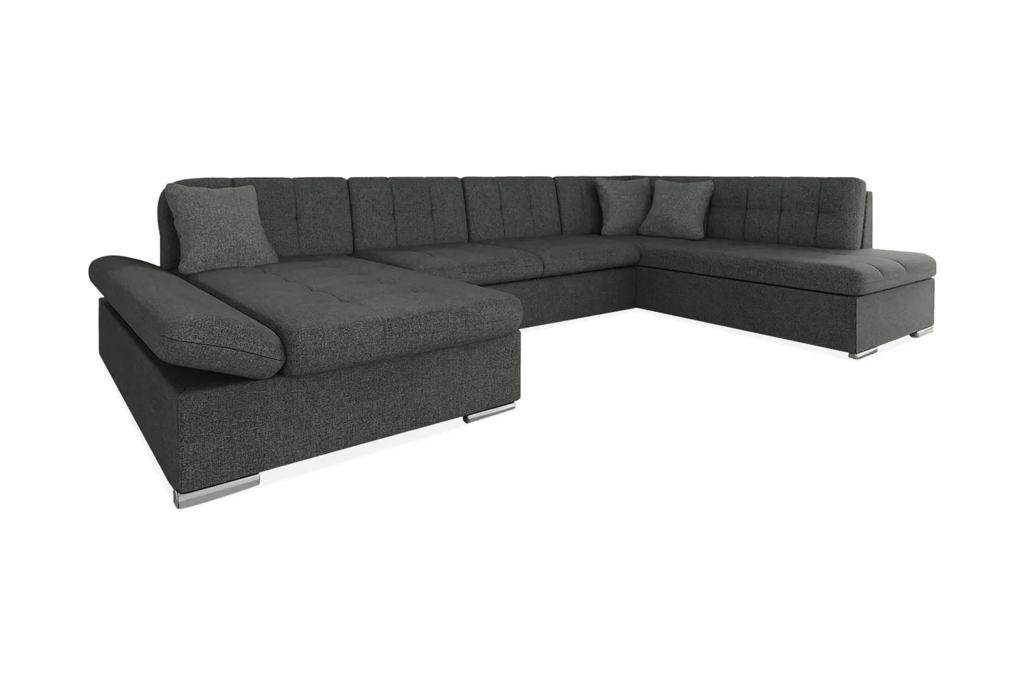 Zumar 4-sits Bäddsoffa Universal - Grå