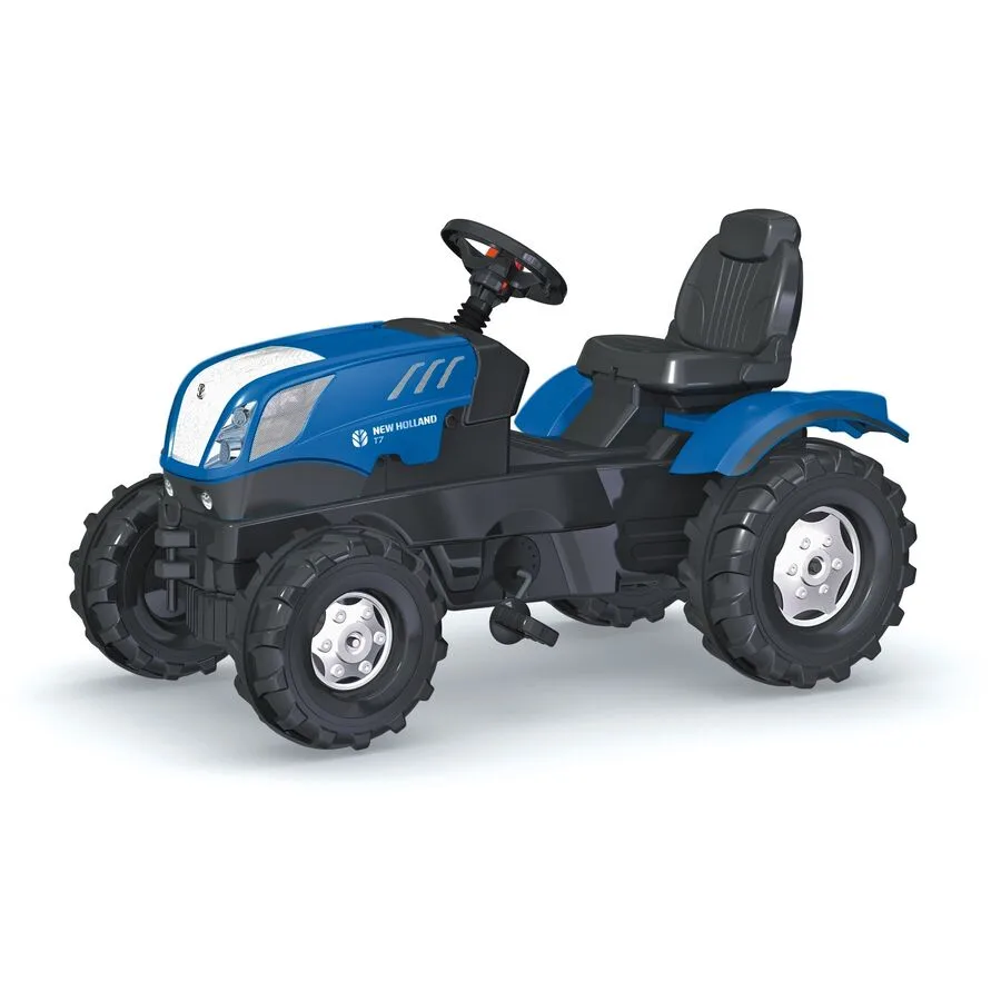 RollyFarmtrac New Holland Rolly Toys Blau Kunststoff - Farbe: Blau/Schwarz