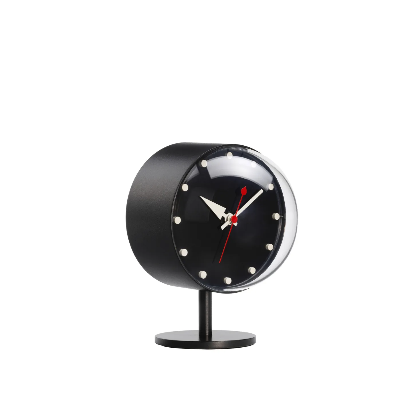 Vitra - Night Clock bordsklocka Black - Klockor - George Nelson - Svart