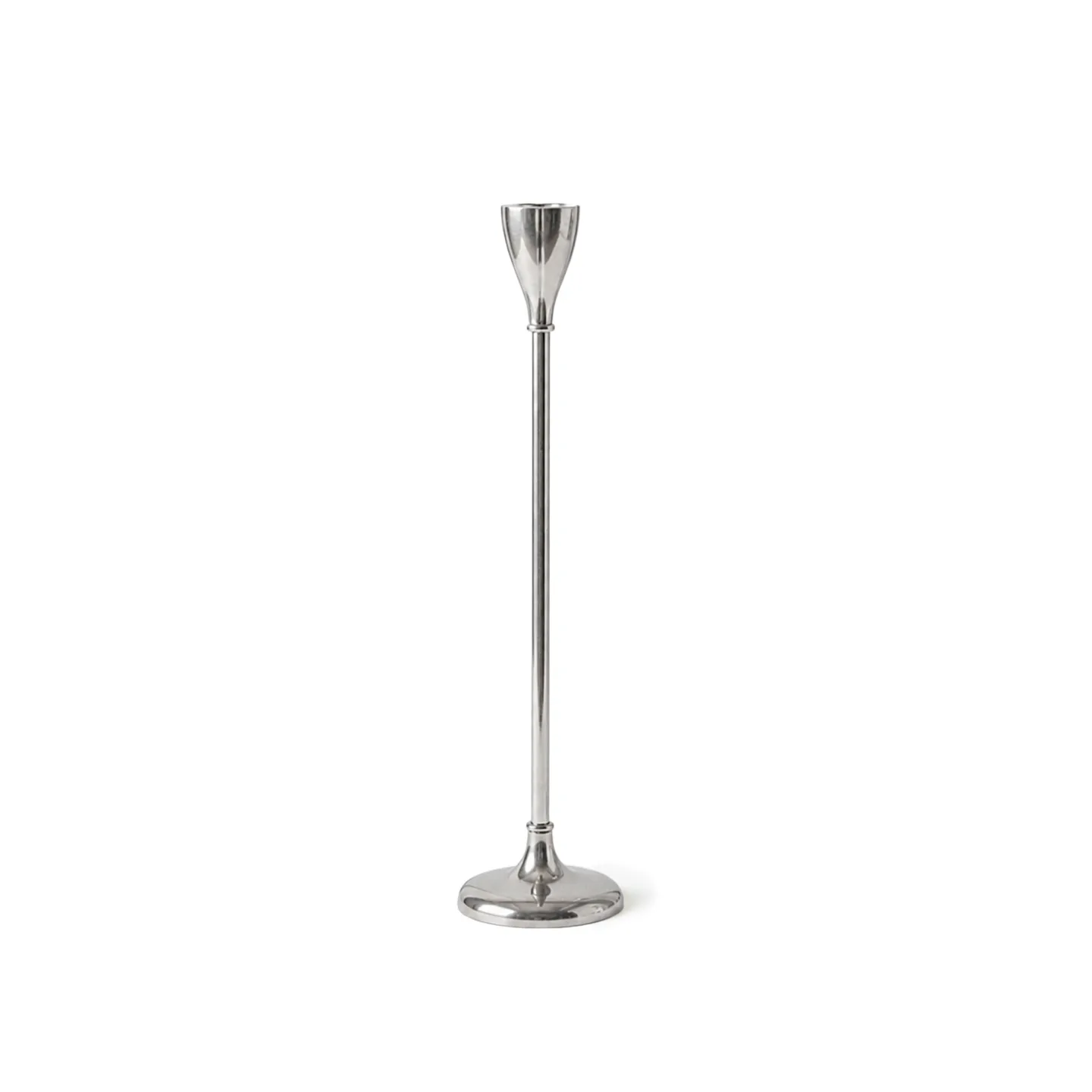 Tinted Objects - Lupia ljusstake 30 cm tenn - Ljusstakar - Silver - Metall