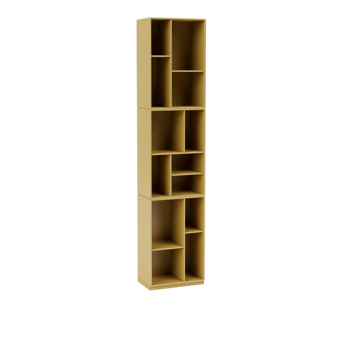 Montana - Loom Slim Bookcase 168-Clay 06 Plinth 3 cm - Hyllor - Peter J. Lassen - Beige - Trä