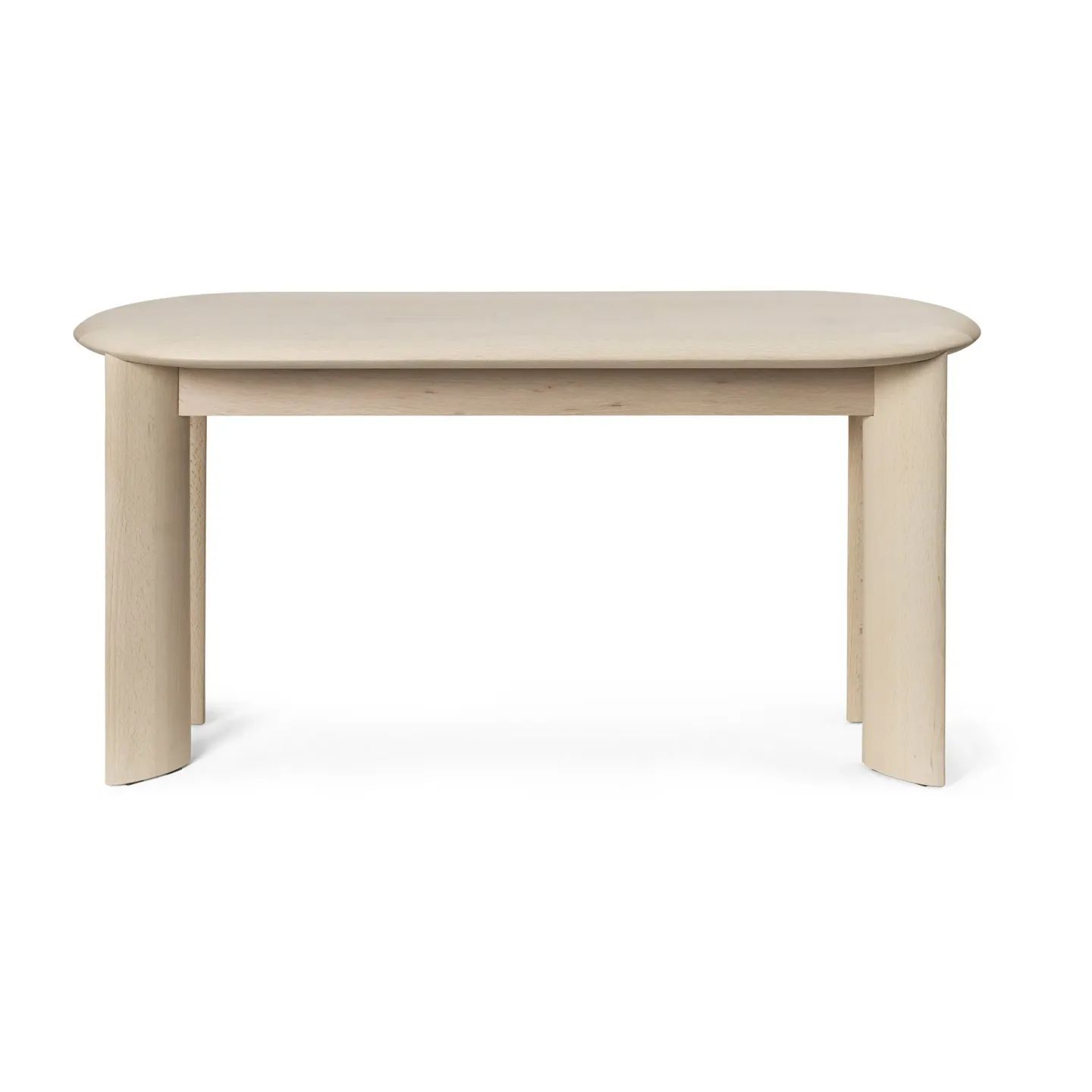 Ferm Living Bevel bänk 90 cm Vitoljad bok