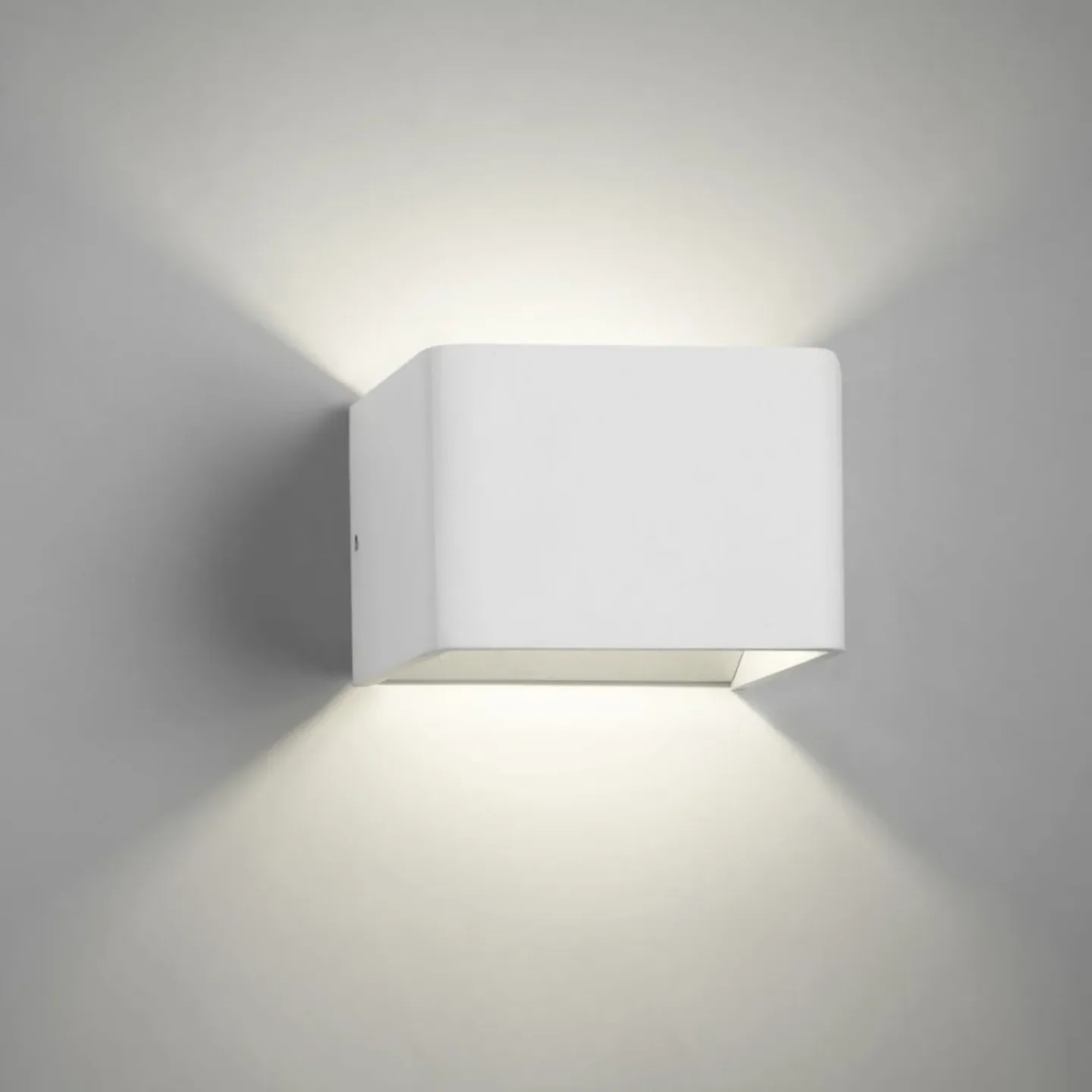 Mood 1 LED Wandleuchte 3000K Weiß - LIGHT-POINT - Wohnzimmer - Aluminium