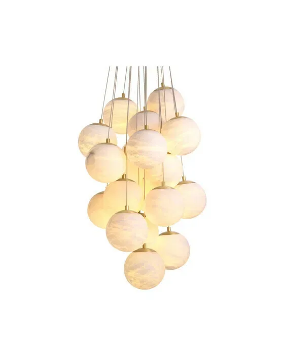 Sphinx Chandelier Alabaster