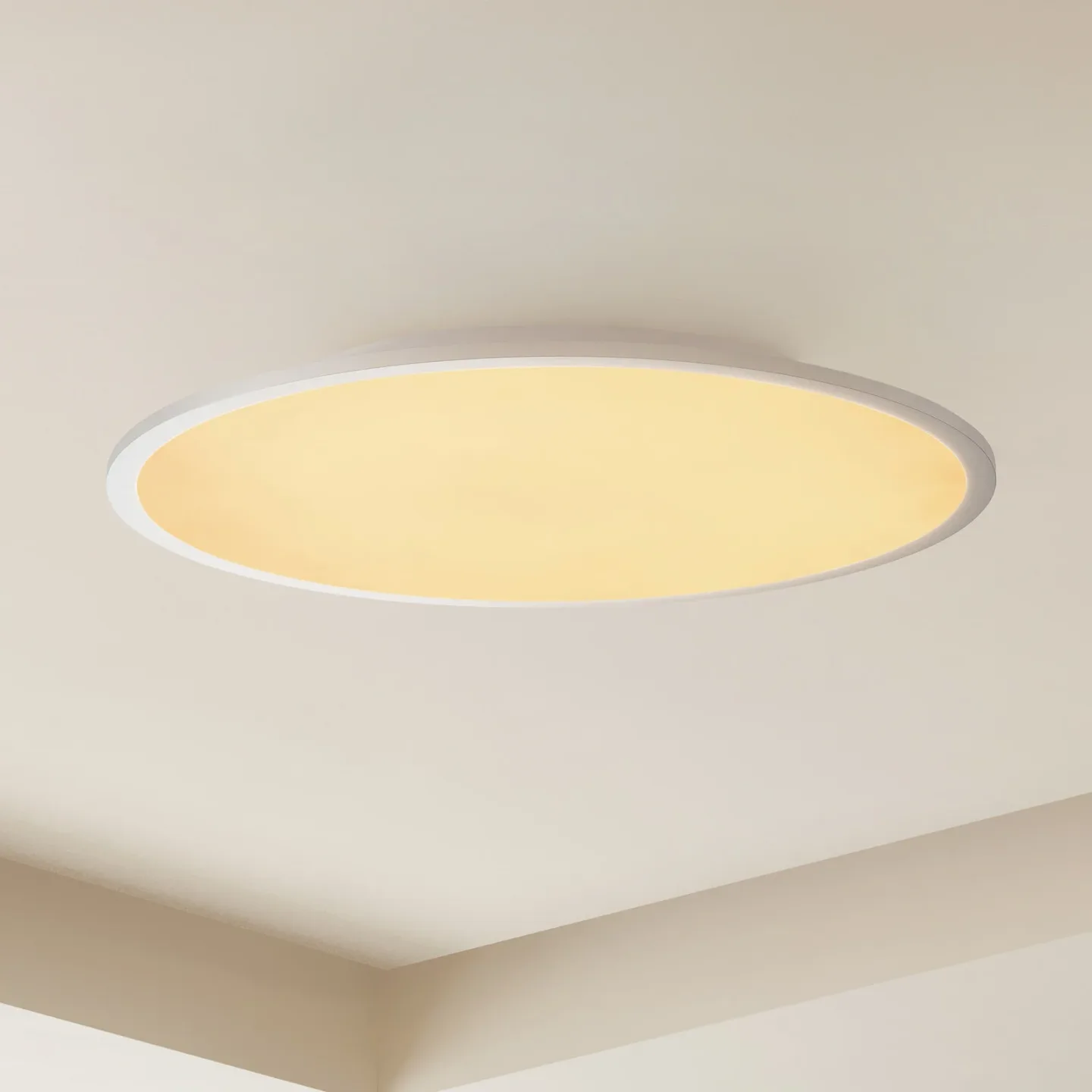 Narima Deckenleuchte CCT Ø60 White/Silver - Lindby - Küche - Modern - Kunststoff - Rund