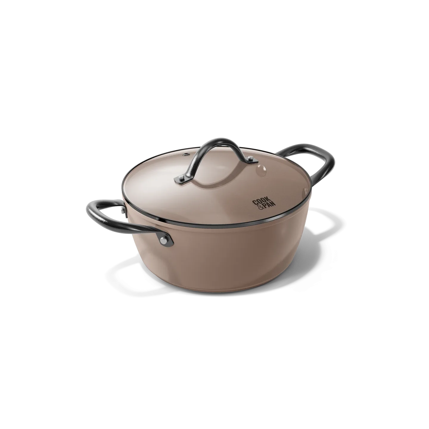 Taupe of Mind Kochtopf mit Deckel 24 cm