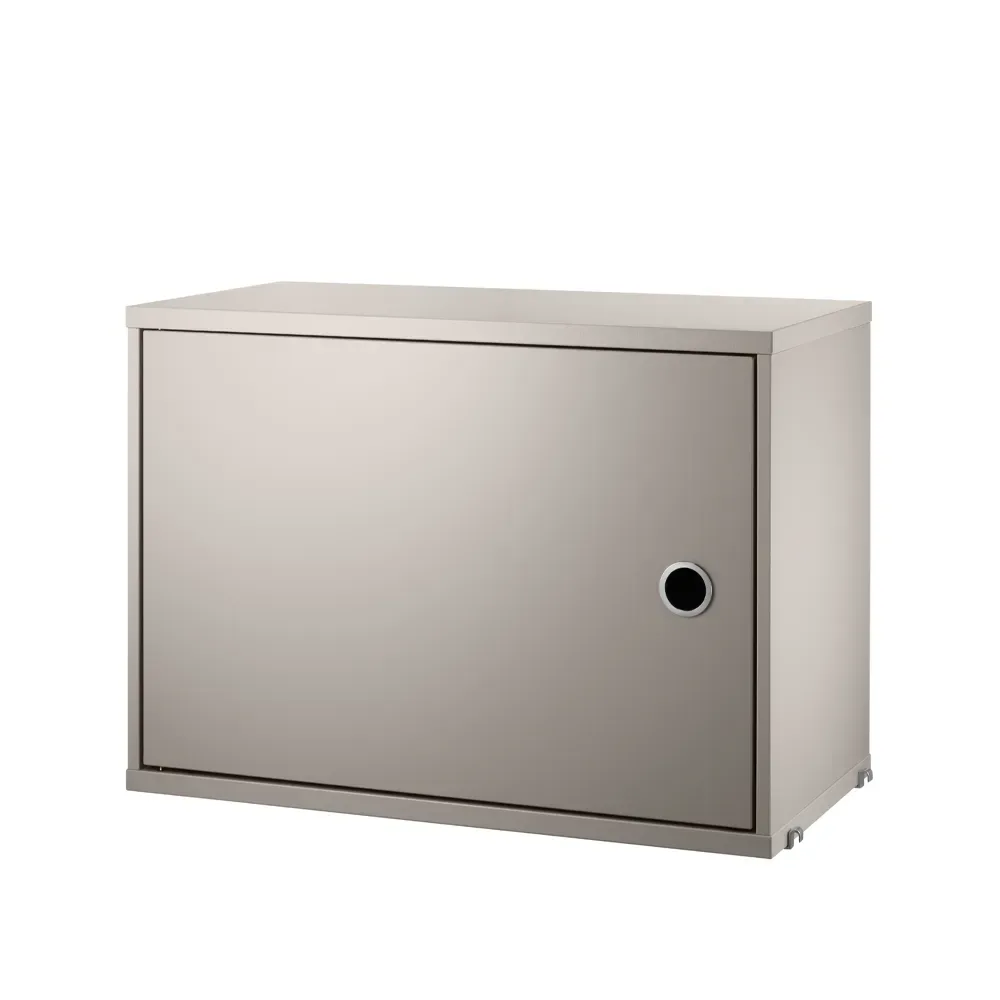String String Schrank mit Tür Beige, 58x30 cm