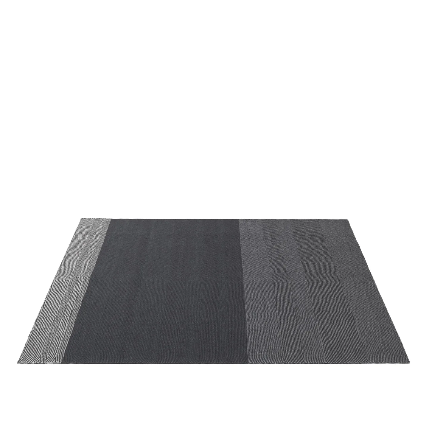 Muuto - Varjo Rug 200x300, Dark Grey - Ullmattor - Tina Ratzer - Grå