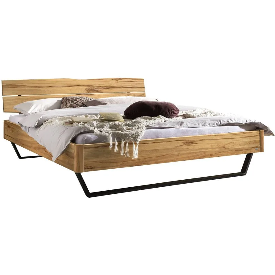 Hasena Bett Castello Wildbuche Buche Massivholz 160 x 210 cm