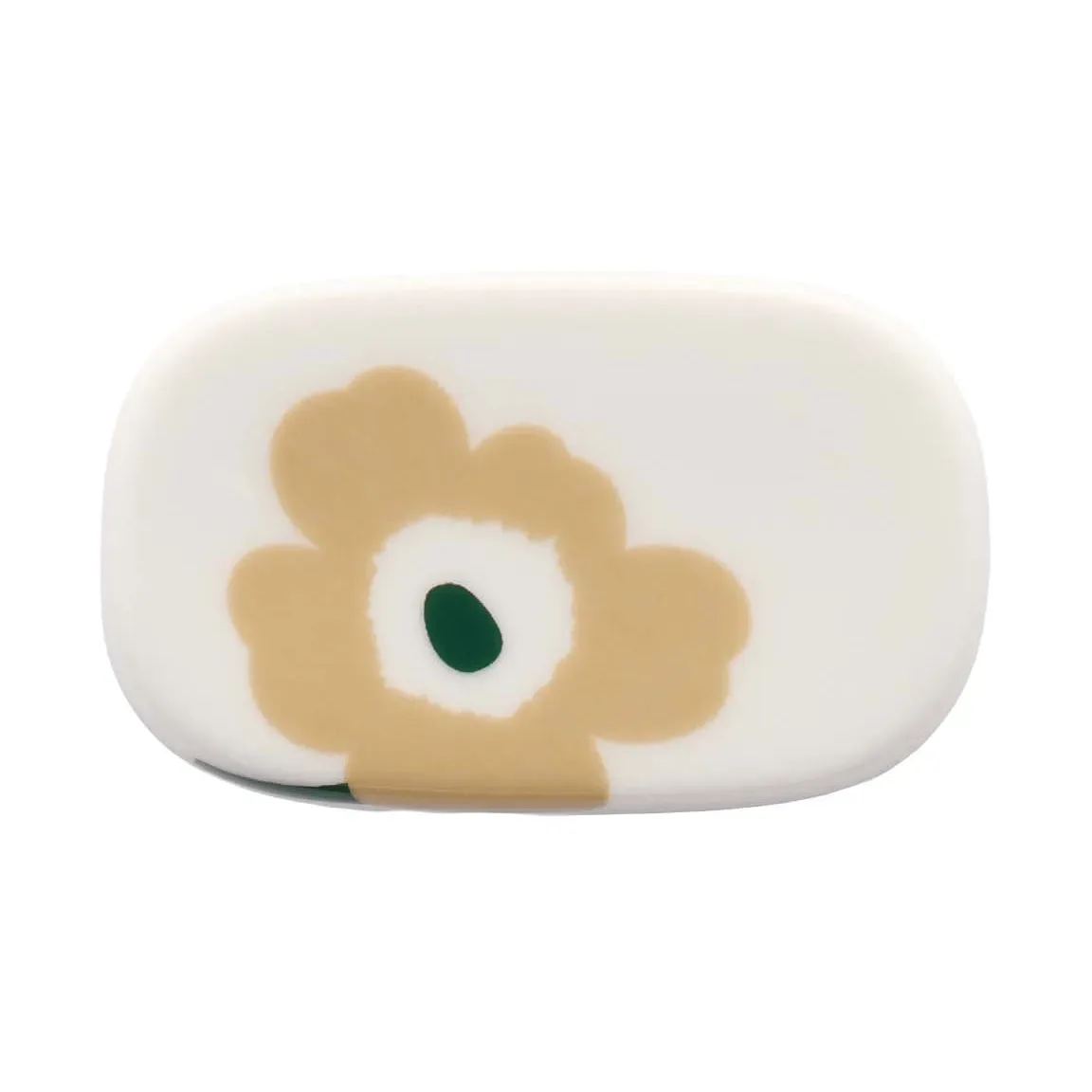 Marimekko Unikko hållare till ätpinnar White-light sand-beige-dark green