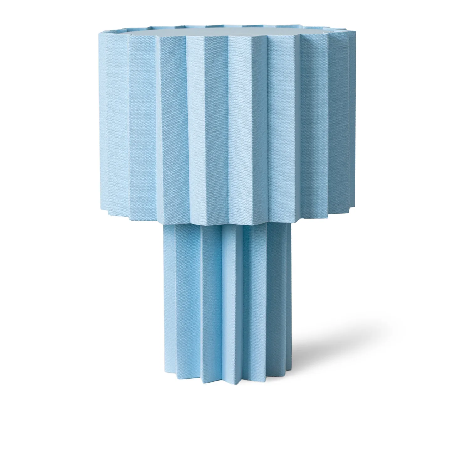 Örsjö Belysning - Plissé Light Blue Edition - Bordslampor - Folkform - Blå